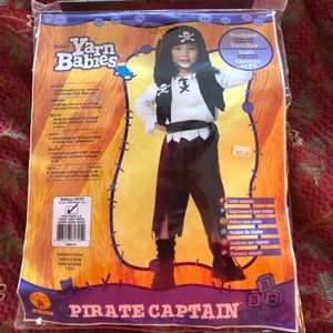 NWT Pirate Captain Costume for kids Size 4-6